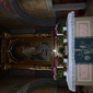 Altar mit Christus-Bild